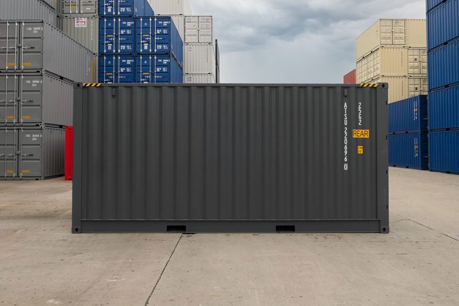 20 Fuß Würfelcontainer, hohe offene Seite