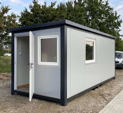 BÜROCONTAINER 6,00 X 2,40M MIT WC
